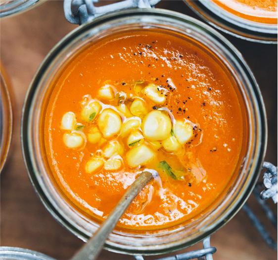 Carrot Tomato & Coconut Soup | Ripe