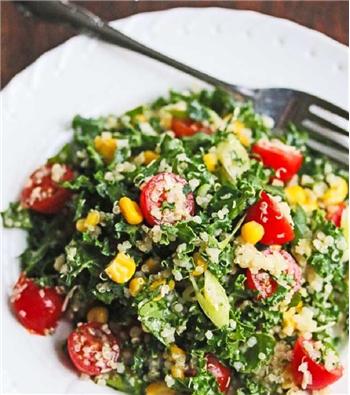 Quinoa Kale Tomato salad | Organic Salad | Ripe Organic