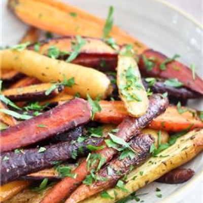 Honey Mustard Glazed Carrots