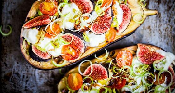 Grilled Eggplant with Figs | Ripe