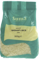 SUMA ORGANIC WHITE BASMATI 500G