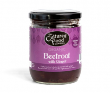 THE CULTURED FOOD COMPANY ORGANIC BEETROOT WITH GINGER 400G