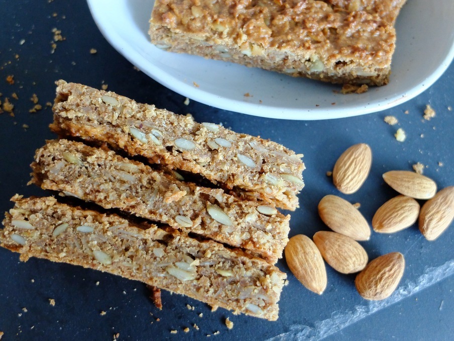 Banana and Almond Breakfast Bars | Ripe
