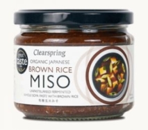 CLEARSPRING ORGANIC BROWN RICE MISO 300G