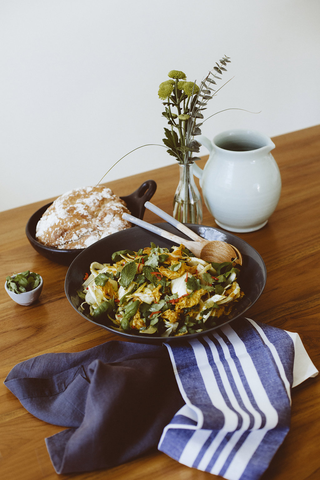 SAFFRON AND CHICKEN AND HERB SALAD Ripe