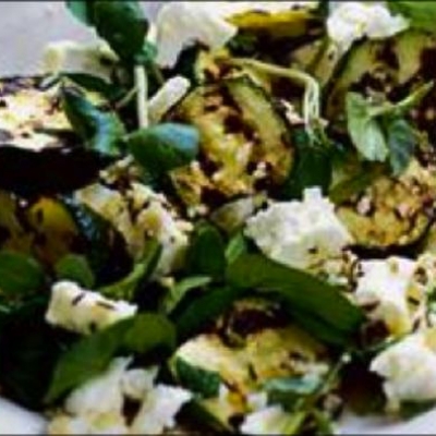 Courgette and Mozzarella Salad