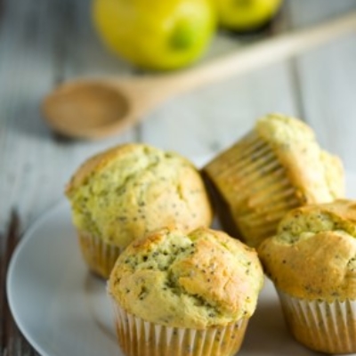 Lemon and Chia Seed Muffins