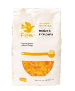 DOVES FARM ORGANIC MAIZE & RICE FUSILLI PASTA 500G