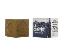 LA CORVETTE MARSEILLE 72% OLIVE OIL SOAP CUBE 500G