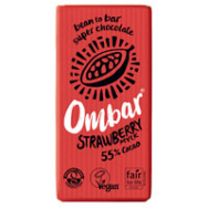 OMBAR ORGANIC STRAWBERRY CHOCOLATE 35G