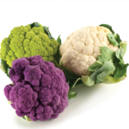 Organic Cauliflower, Colored