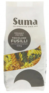 SUMA ORGANIC TRICOLORE FUSILLI -PAPER 500G