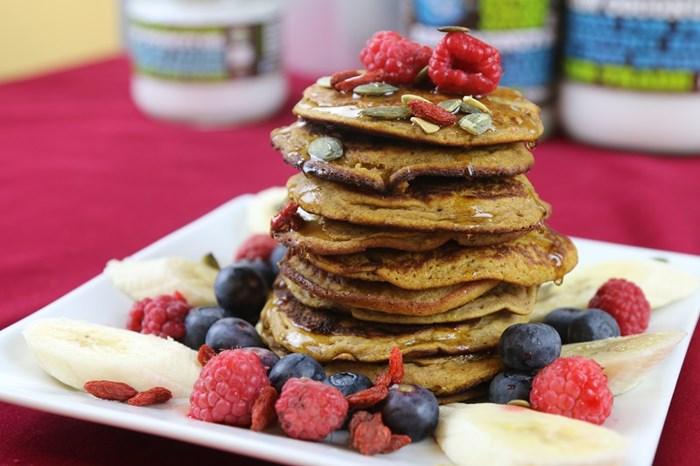 with milk almond pancakes made Pancakes  Sweet  Ripe Organic Potato