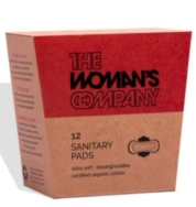 THE WOMAN'S COMPANY SANITARY PADS 12S