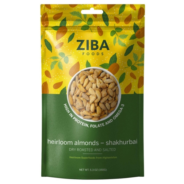 ZIBA FOODS SHAKHURBAI ALMONDS 150G