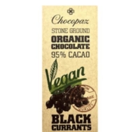 CHOCOPAZ VEGAN 95% CHOCOLATE WITH BLACKCURRANTS