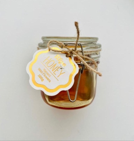 RIPE RAW YEMENI WILD FLOWER HONEY  200G