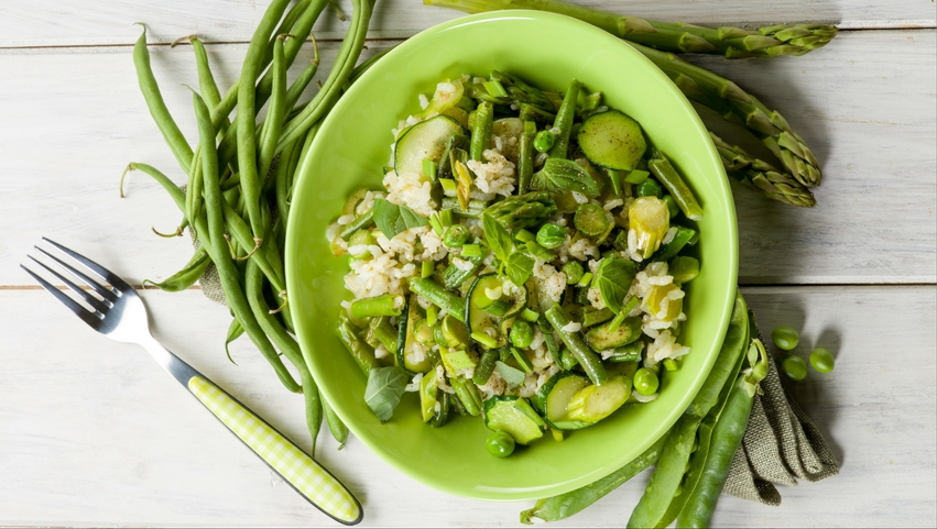 Asparagus, Zucchini and Green Bean Risotto | Ripe