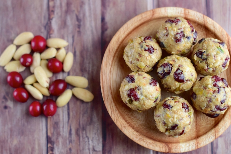 Cranberry and Orange Protein Balls I Ripe Organic