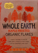 WHOLE EARTH MAPLE FROSTED ORGANIC FLAKES 375G