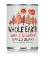 WHOLE EARTH ORGANIC BAKED BEANS 400G